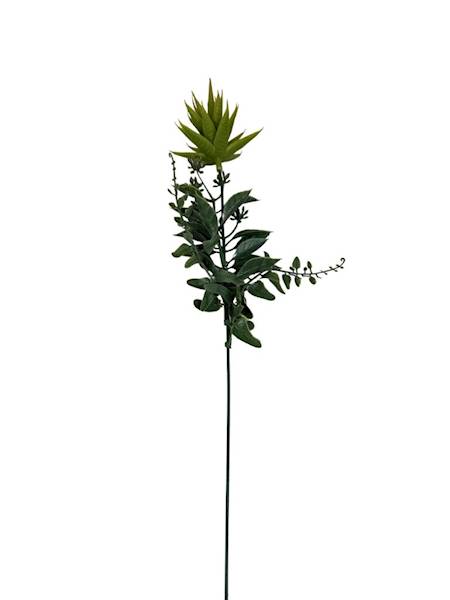 Dodatek sukulent gałązaka 46 cm zielony beż