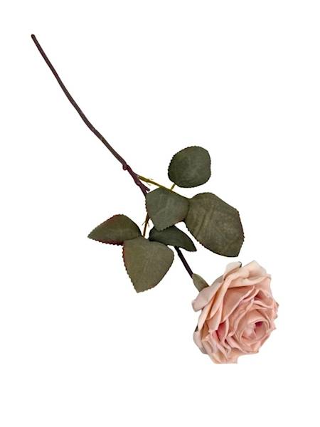 Róża gałązka 40 cm jasny pudrowy róż