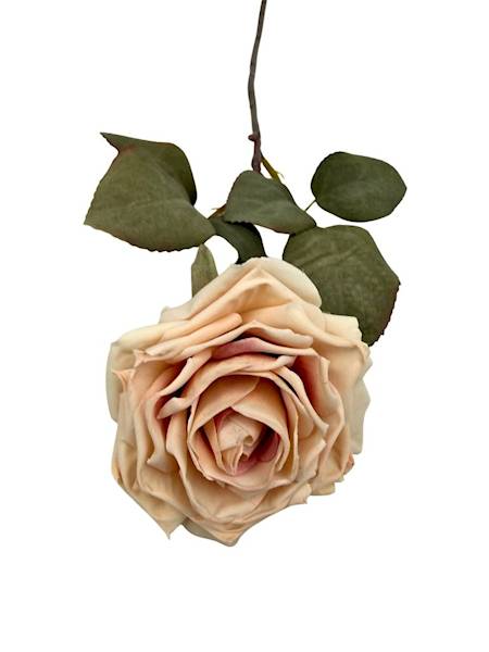 Róża gałązka 40 cm jasny pudrowy róż