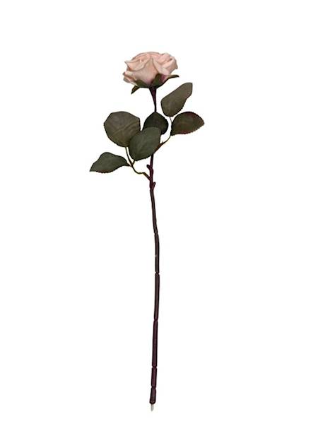 Róża gałązka 40 cm jasny pudrowy róż