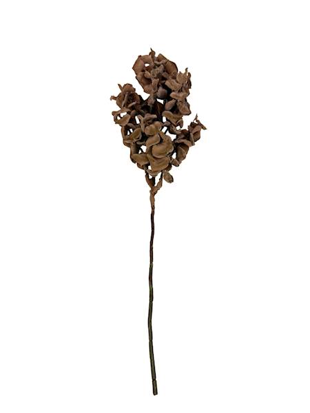 Gałązka gumowana jesienna 45 cm beż brąz