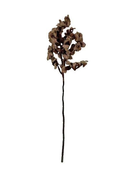 Gałązka gumowana jesienna 45 cm jasny brąz