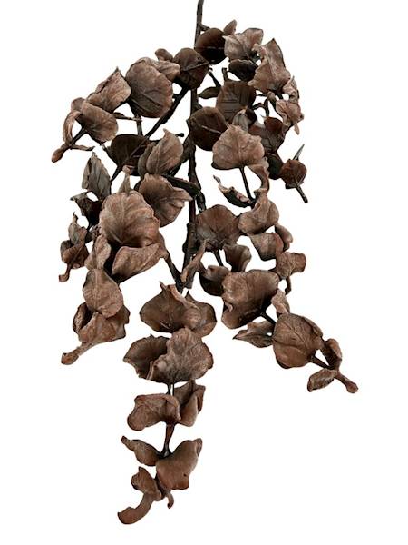 Gałązka gumowana jesienna 45 cm brąz