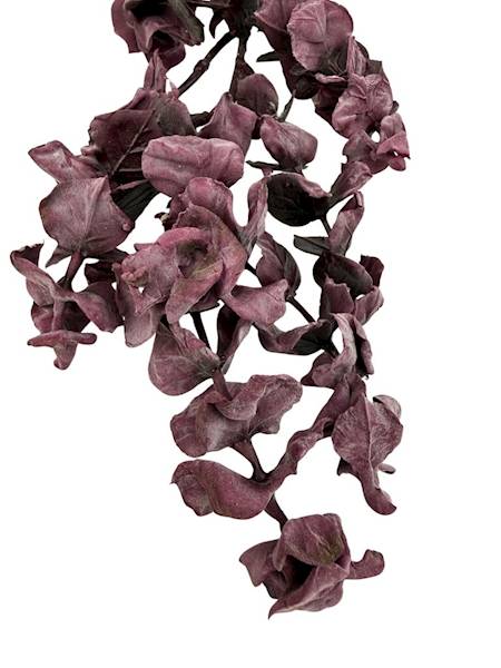 Gałązka gumowana jesienna 45 cm fiolet purpura
