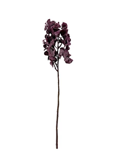 Gałązka gumowana jesienna 45 cm fiolet purpura