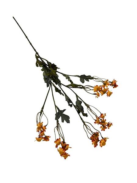 Margaretka rumianek gałązka 62 cm żółta pomarańcz