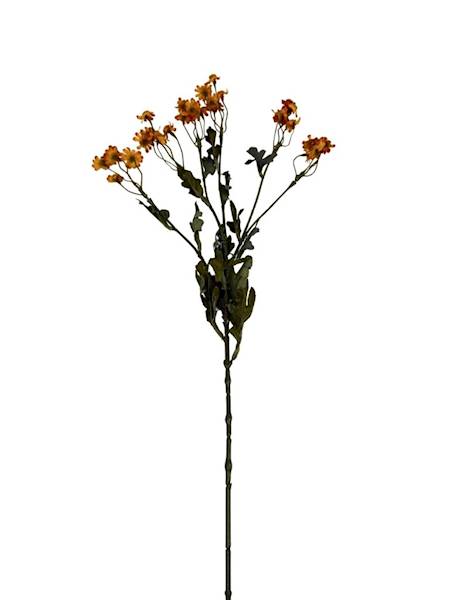Margaretka rumianek gałązka 62 cm żółta pomarańcz