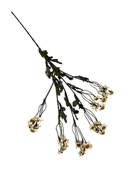 Margaretka rumianek gałązka 62 cm kremowa