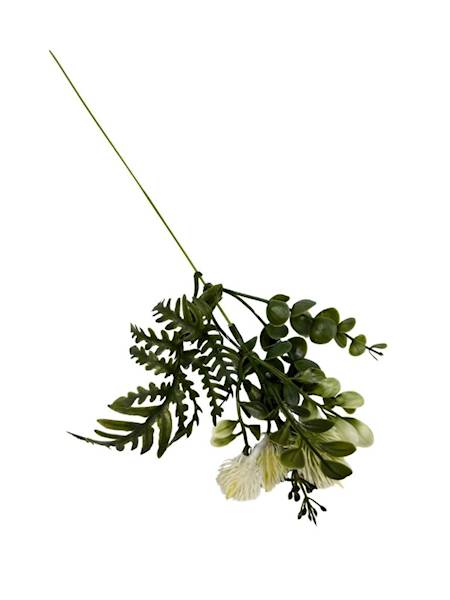 Dodatek czosnek galązka 40 cm biały 2 SZTUKI