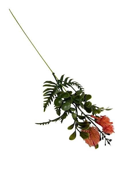 Dodatek czosnek galązka 40 cm pomarańcz 2 SZTUKI