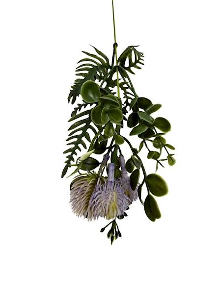 Dodatek czosnek galązka 40 cm jasny fiolet 2 SZTUK