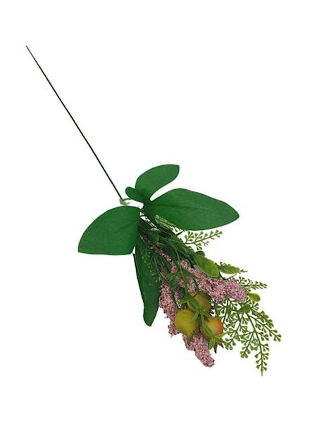 Pik dodatek florystyczny gałązka 38 cm brudny róż