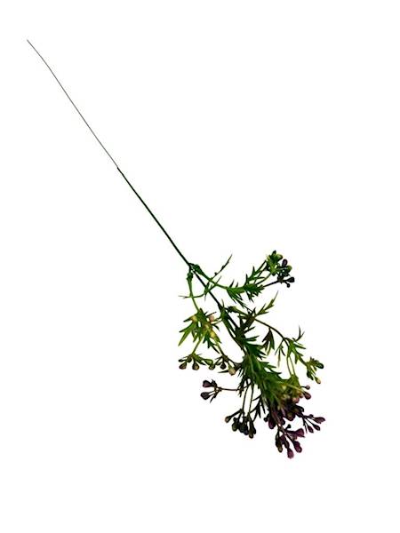 Dodatek plastikowy z kulkami 48 cm fiolet