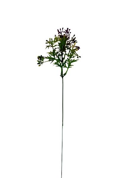 Dodatek plastikowy z kulkami 48 cm fiolet