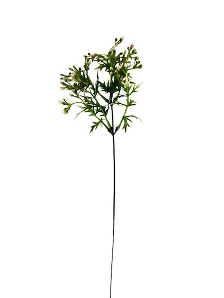 Dodatek plastikowy z kulkami 48 cm krem / czerwony