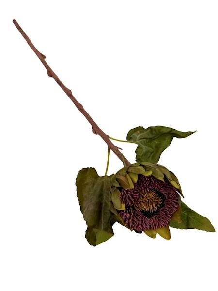 Słonecznik gałązka 45 cm brudny fiolet