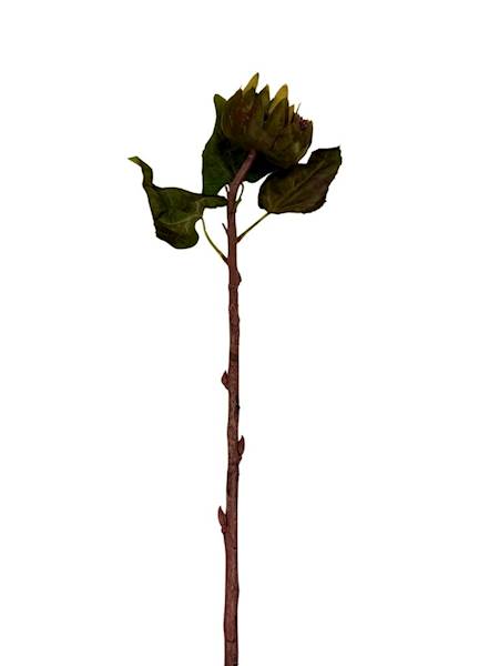 Słonecznik gałązka 45 cm brudny fiolet