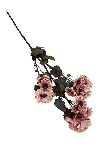 Chryzantem gałązka 64 cm jasny brudny róż