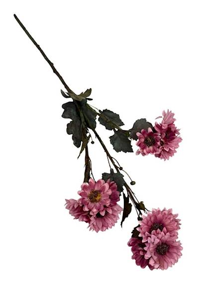 Chryzantem gałązka 64 cm brudny róż