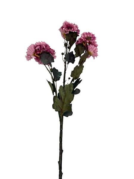 Chryzantem gałązka 64 cm brudny róż