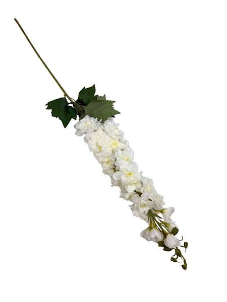 Ostróżka gałązka 90 cm biała