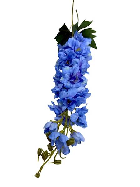 Ostróżka gałązka 90 cm niebieska