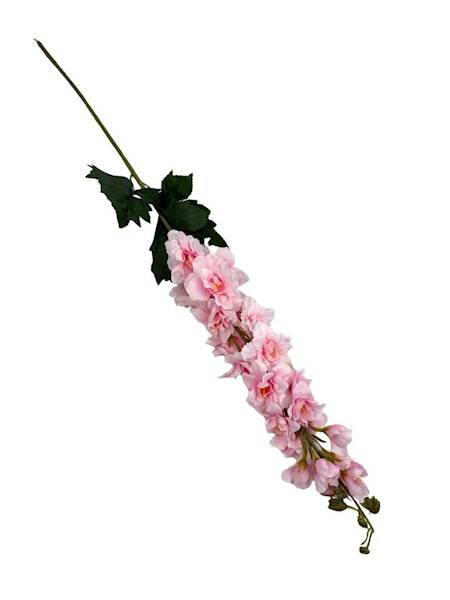 Ostróżka gałązka 90 cm jasny róż