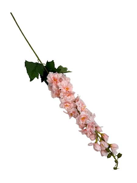 Ostróżka gałązka 90 cm pudrowy róż