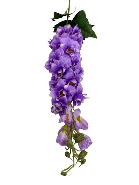 Ostróżka gałązka 90 cm fioletowa