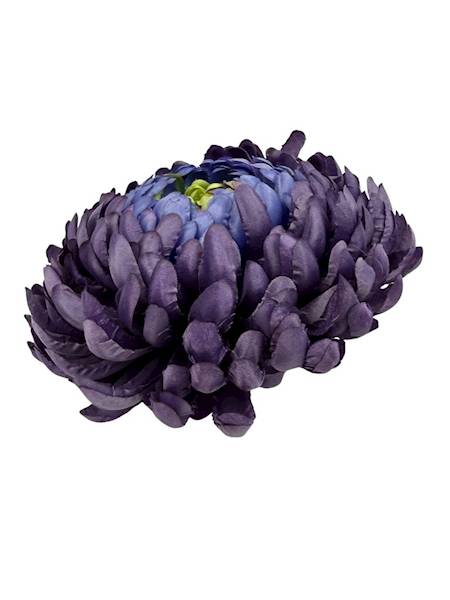 Chryzantema główka XL 16 cm fioletowa