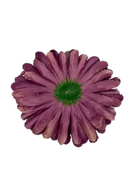 Chryzantema główka XL 16 cm brudny róż i fiolet