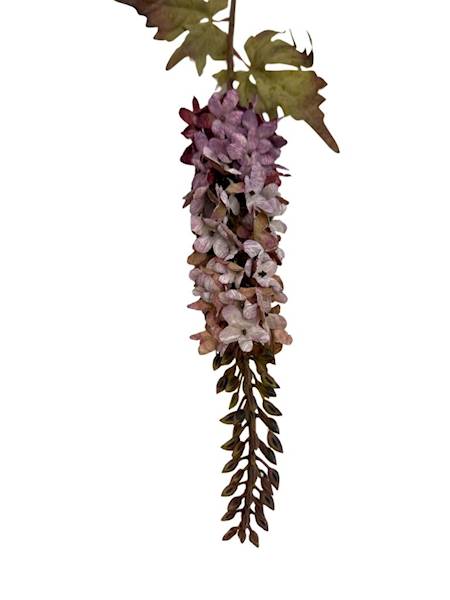 Ostróżka jesienna gałązka 87 cm brudny fiolet brąz
