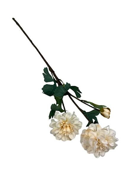 Cynia gałązka 60 cm kremowa