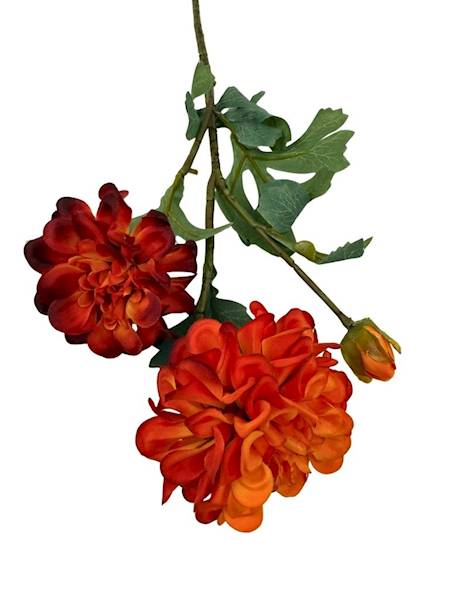 Cynia gałązka 60 cm pomarańczowa