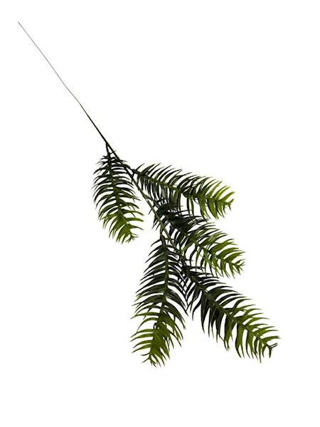 Dodatek  gałązka 56 cm zielony 2 SZTUKI