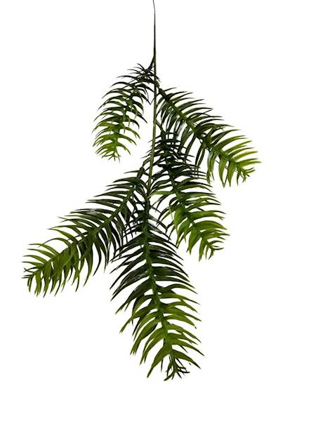 Dodatek  gałązka 56 cm zielony 2 SZTUKI