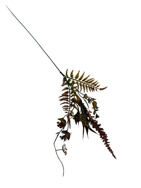 Dodatek gałązka 50 cm ciemny brąz
