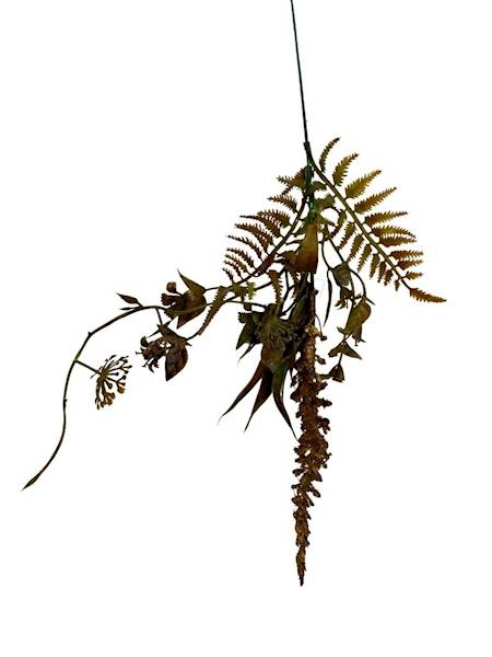 Dodatek gałązka 50 cm ciemny brąz