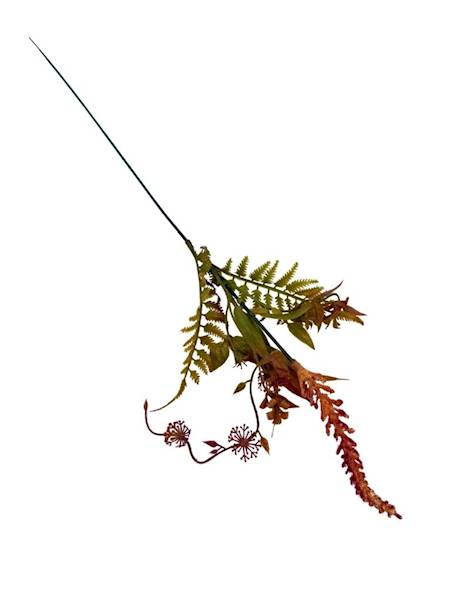 Dodatek gałązka 50 cm żółty