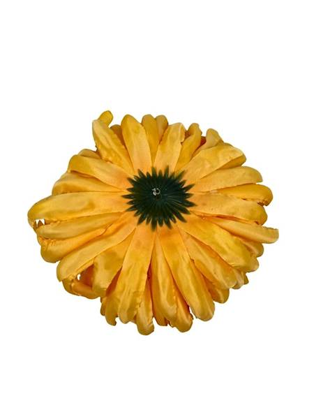 Chryzantema główka XL 16 cm żółta