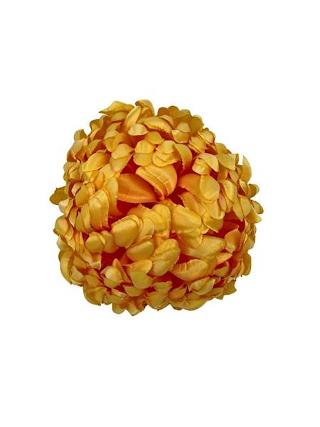 Chryzantema główka 11 cm żółta