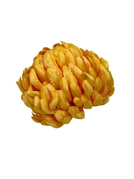 Chryzantema główka 11 cm żółta