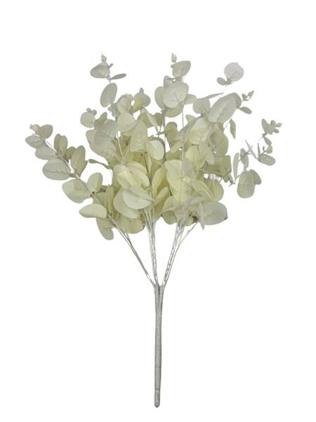 Bukiet eukaliptus 47 cm kremowy