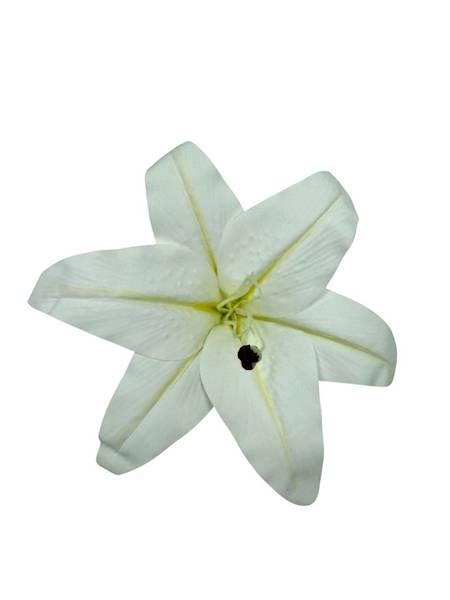 Lilia główka silikonowa 18 cm biała