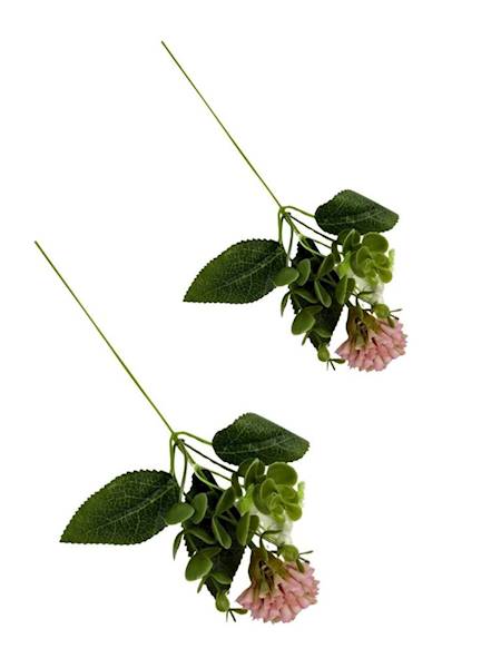Dodatek czosnek gałązka 31 cm róż 2 SZTUKI