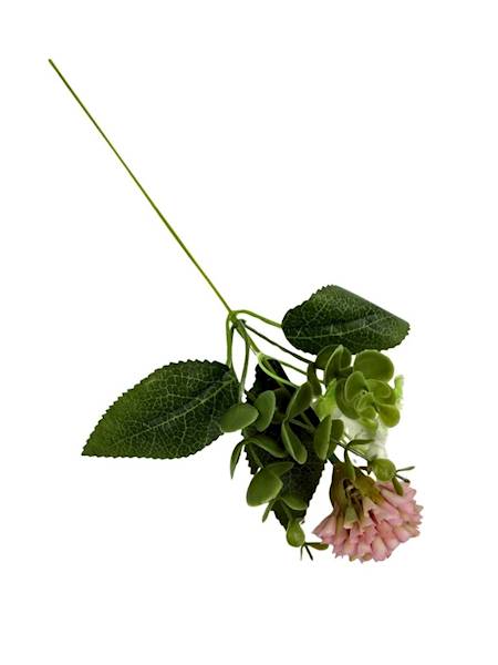 Dodatek czosnek gałązka 31 cm róż 2 SZTUKI