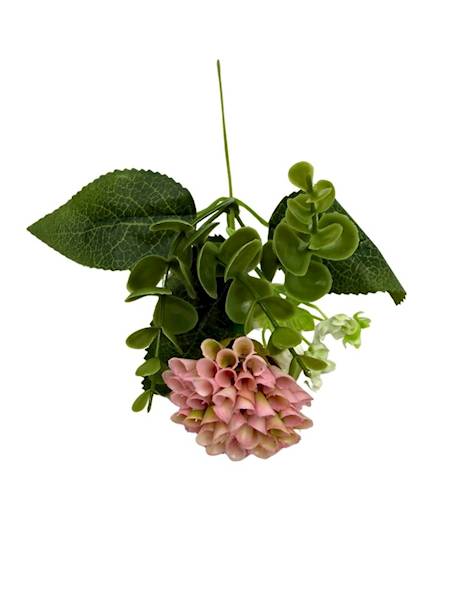 Dodatek czosnek gałązka 31 cm róż 2 SZTUKI