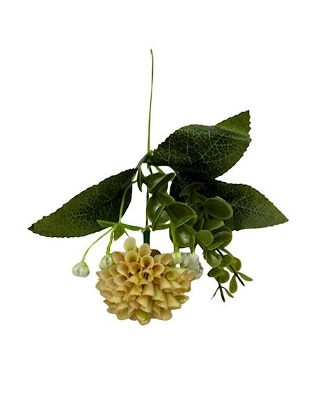 Dodatek czosnek gałązka 31 cm beż 2 SZTUKI