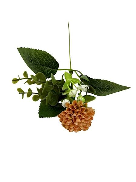 Dodatek czosnek gałązka 31 cm pomarańcz 2 SZTUKI