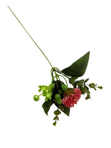 Dodatek czosnek gałązka 31 cm czerwony 2 SZTUKI